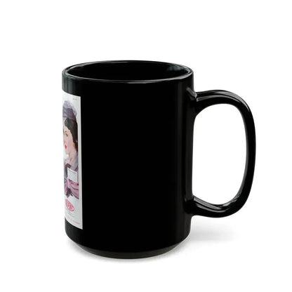 Advertisement for DuPont, Saturday Evening Post, April 9, 1949 - Black Coffee Mug - Go Mug Yourself