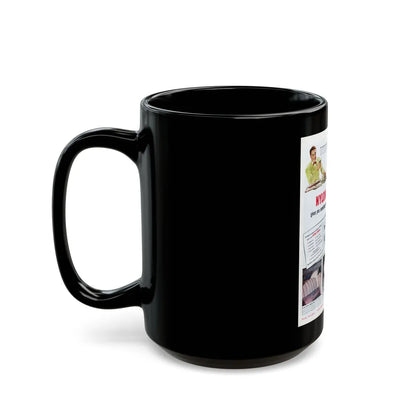 Advertisement for DuPont, Saturday Evening Post, April 9, 1949 - Black Coffee Mug-Go Mug Yourself