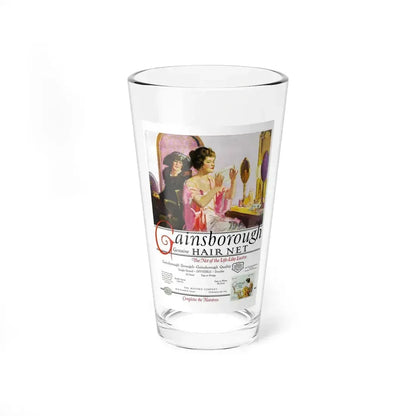 Advertisement for Gainsborough, Harper's Bazaar, October 1922 (Magazine Illustration) Pint Glass 16oz 16oz - Go Mug Yourself