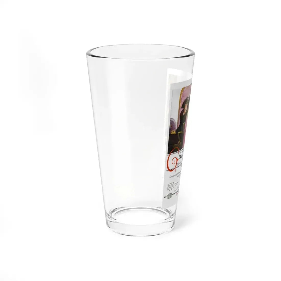 Advertisement for Gainsborough, Harper's Bazaar, October 1922 (Magazine Illustration) Pint Glass 16oz - Go Mug Yourself