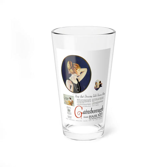 Advertisement for Gainsborough, Harper's Bazaar, June 1923 (Magazine Illustration) Pint Glass 16oz-16oz-Go Mug Yourself