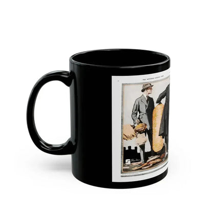 Advertisement for Hart Schaffer & Marx, Saturday Evening Post, March 6, 1920 - Black Coffee Mug - Go Mug Yourself