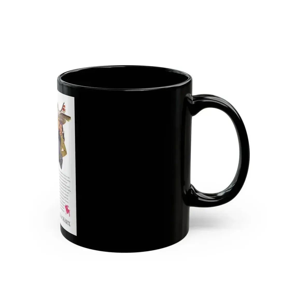 Advertisement for Hart Schaffner & Marx, Saturday Evening Post, November 5, 1949 - Black Coffee Mug - Go Mug Yourself
