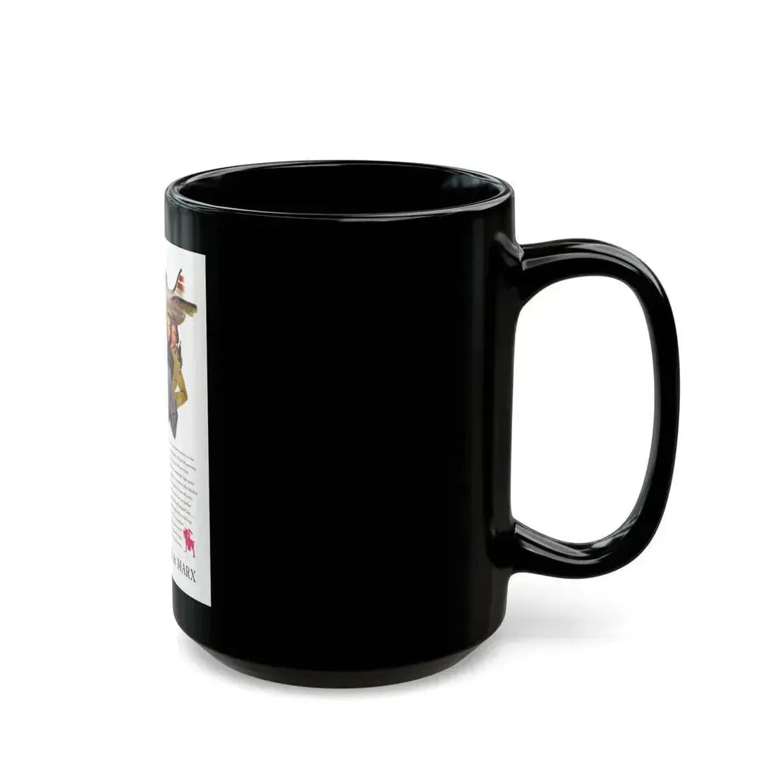 Advertisement for Hart Schaffner & Marx, Saturday Evening Post, November 5, 1949 - Black Coffee Mug - Go Mug Yourself