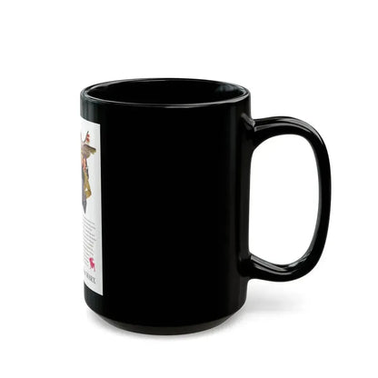 Advertisement for Hart Schaffner & Marx, Saturday Evening Post, November 5, 1949 - Black Coffee Mug - Go Mug Yourself