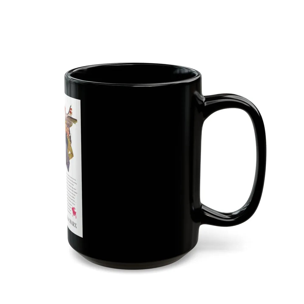 Advertisement for Hart Schaffner & Marx, Saturday Evening Post, November 5, 1949 - Black Coffee Mug-Go Mug Yourself