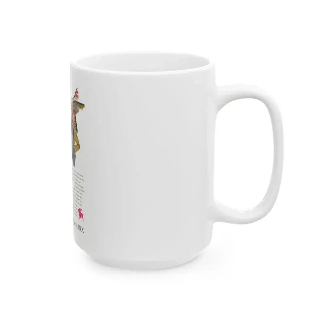 Advertisement for Hart Schaffner & Marx, Saturday Evening Post, November 5, 1949 - White Coffee Mug - Go Mug Yourself