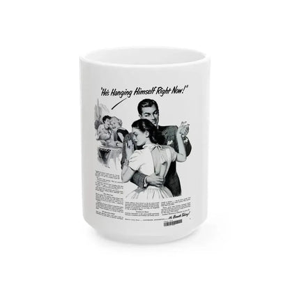 Advertisement for Listerine, LIFE, August 6, 1951 - White Coffee Mug 15oz - Go Mug Yourself