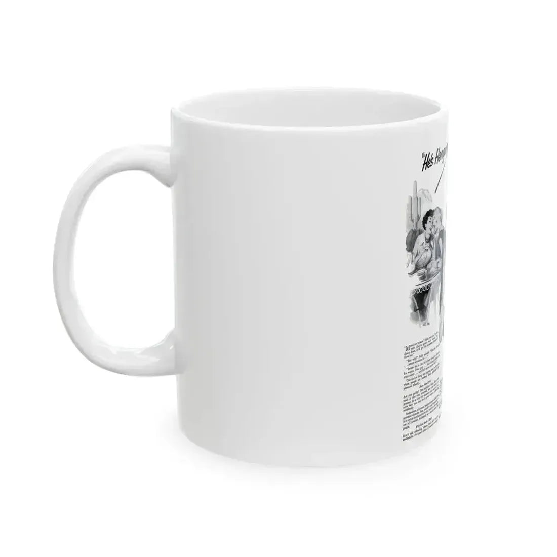 Advertisement for Listerine, LIFE, August 6, 1951 - White Coffee Mug - Go Mug Yourself