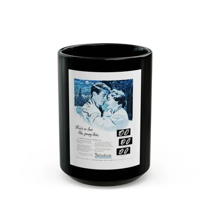 Advertisement for Palladium, Harper's Bazaar, November 1954 - Black Coffee Mug 15oz - Go Mug Yourself