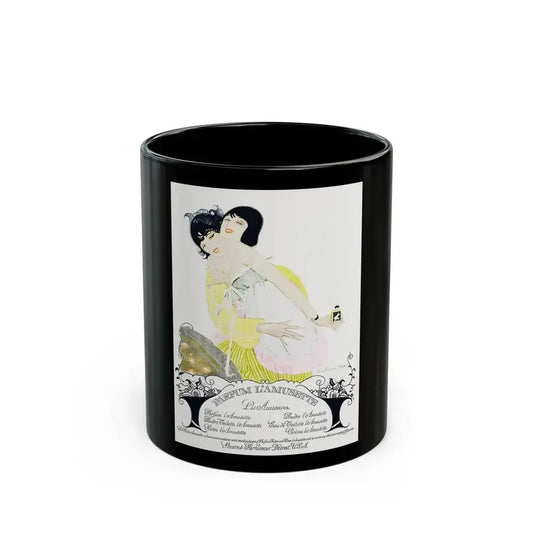 Advertisement for Parfum L'Amusette, Vogue, Mar. 15, 1920 - Black Coffee Mug 11oz - Go Mug Yourself