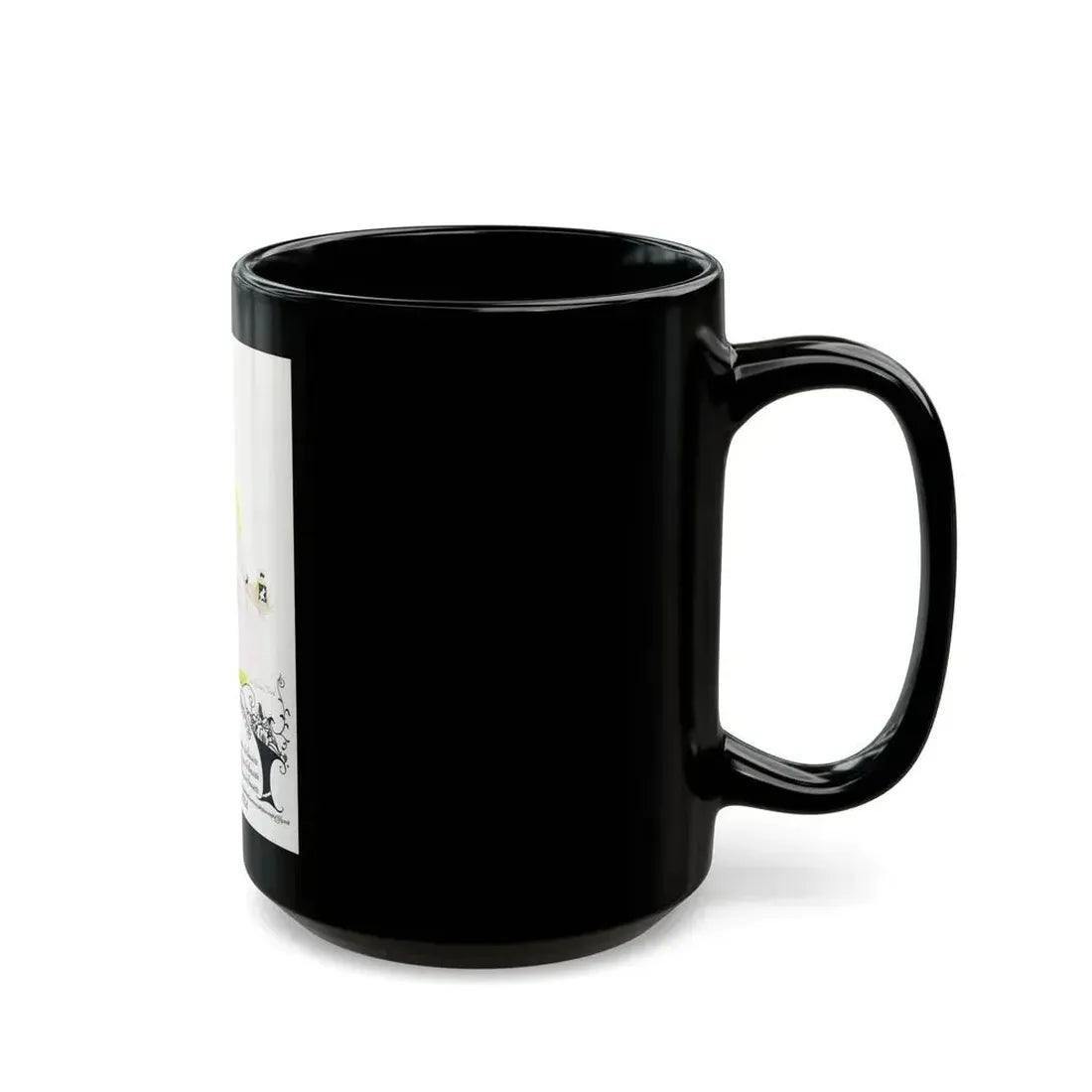Advertisement for Parfum L'Amusette, Vogue, Mar. 15, 1920 - Black Coffee Mug - Go Mug Yourself