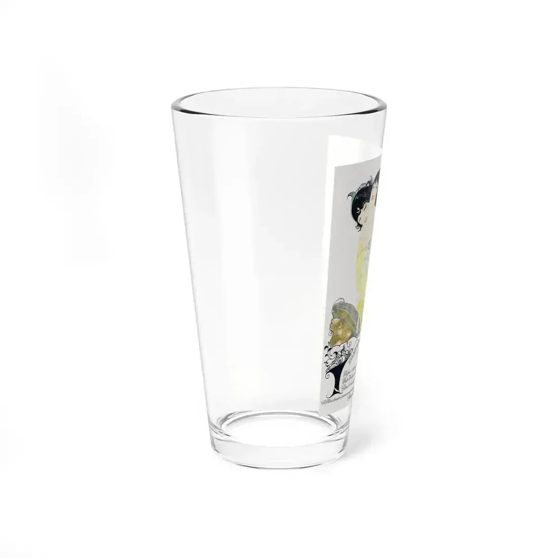 Advertisement for Parfum L'Amusette, Vogue, Mar. 15, 1920 (Magazine Illustration) Pint Glass 16oz - Go Mug Yourself