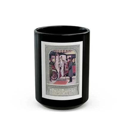 Advertisement for Pierce-Arrow, Vogue, Oct. 15, 1912 - Black Coffee Mug 15oz - Go Mug Yourself