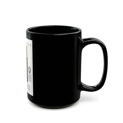 Advertisement for Treo-Girdle, Harper's Bazaar, April 1923 - Black Coffee Mug - Go Mug Yourself