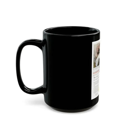 Advertisement for Wamsutta Percale, Harper's Bazaar, November 1928 - Black Coffee Mug - Go Mug Yourself