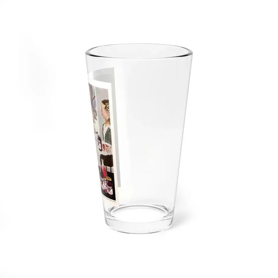 Advertisement for Welch's, Saturday Evening Post, March 22, 1947 (Magazine Illustration) Pint Glass 16oz - Go Mug Yourself