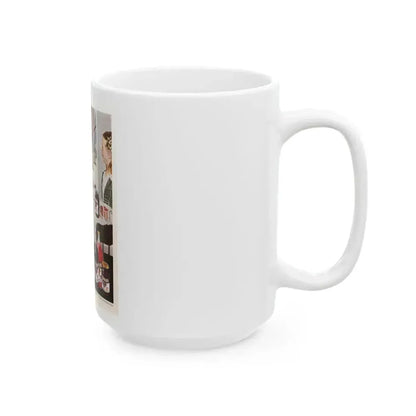 Advertisement for Welch's, Saturday Evening Post, March 22, 1947 - White Coffee Mug - Go Mug Yourself