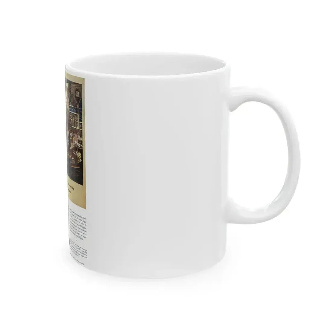 Advertisement for Wyeth, Good Housekeeping, December 1943 - White Coffee Mug - Go Mug Yourself