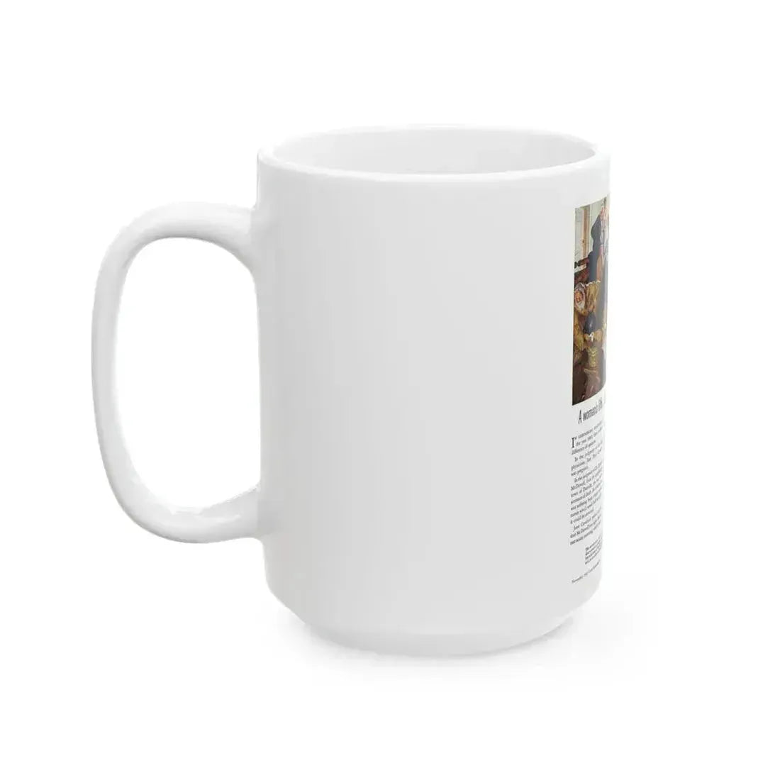 Advertisement for Wyeth, Good Housekeeping, November 1943 - White Coffee Mug - Go Mug Yourself