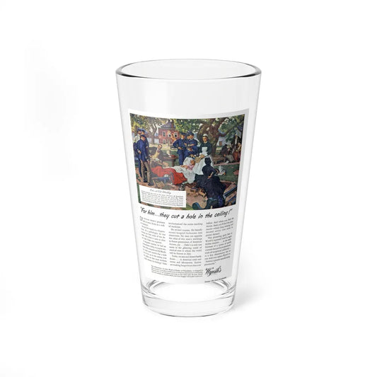 Advertisement for Wyeth, Good Housekeeping, October 1943 (Magazine Illustration) Pint Glass 16oz-16oz-Go Mug Yourself