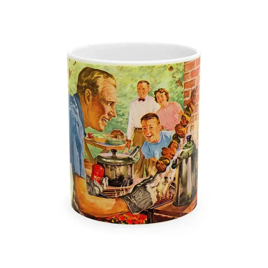 Advertisement from Woman's Day, August 1952 - White Coffee Mug 11oz - Go Mug Yourself
