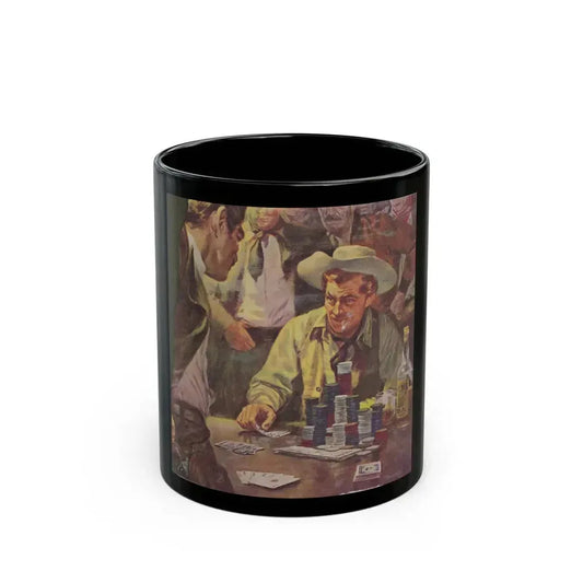 Advertisement illustration - Black Coffee Mug 11oz - Go Mug Yourself