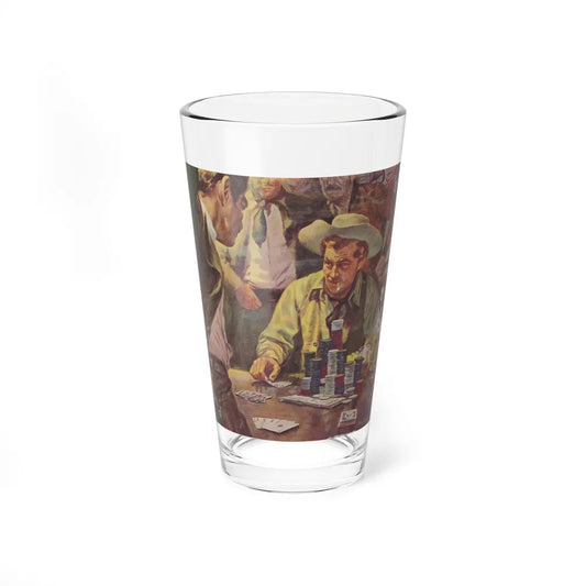 Advertisement illustration (Magazine Illustration) Pint Glass 16oz-16oz-Go Mug Yourself