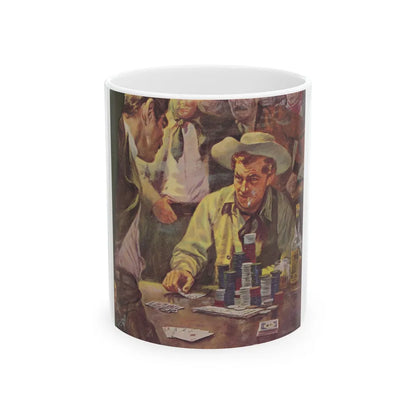 Advertisement illustration - White Coffee Mug-11oz-Go Mug Yourself