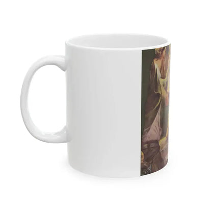 Advertisement illustration - White Coffee Mug - Go Mug Yourself
