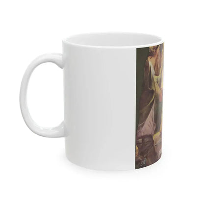 Advertisement illustration - White Coffee Mug - Go Mug Yourself