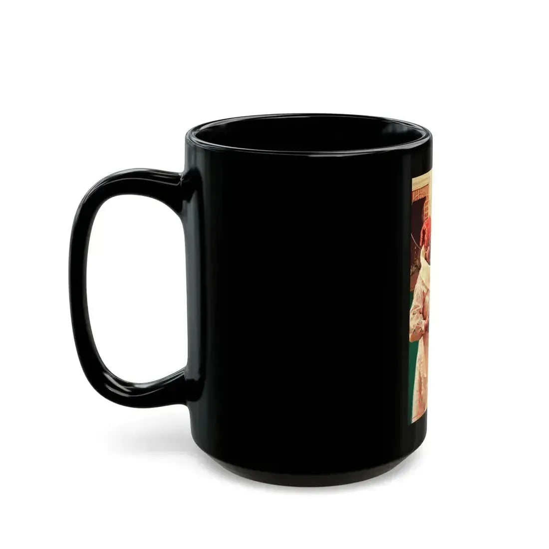 Advertising illustration_1 - Black Coffee Mug - Go Mug Yourself