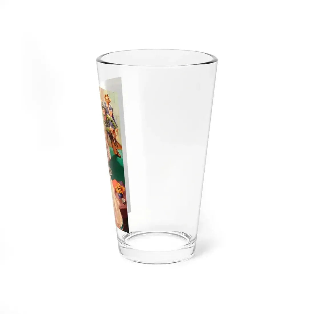Advertising illustration_1 (Magazine Illustration) Pint Glass 16oz - Go Mug Yourself