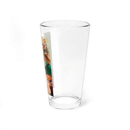 Advertising illustration_1 (Magazine Illustration) Pint Glass 16oz - Go Mug Yourself