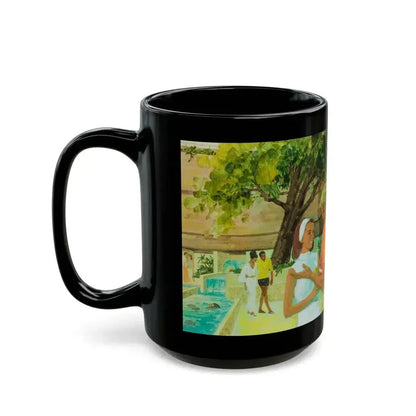 Advertising Illustration_2 - Black Coffee Mug - Go Mug Yourself