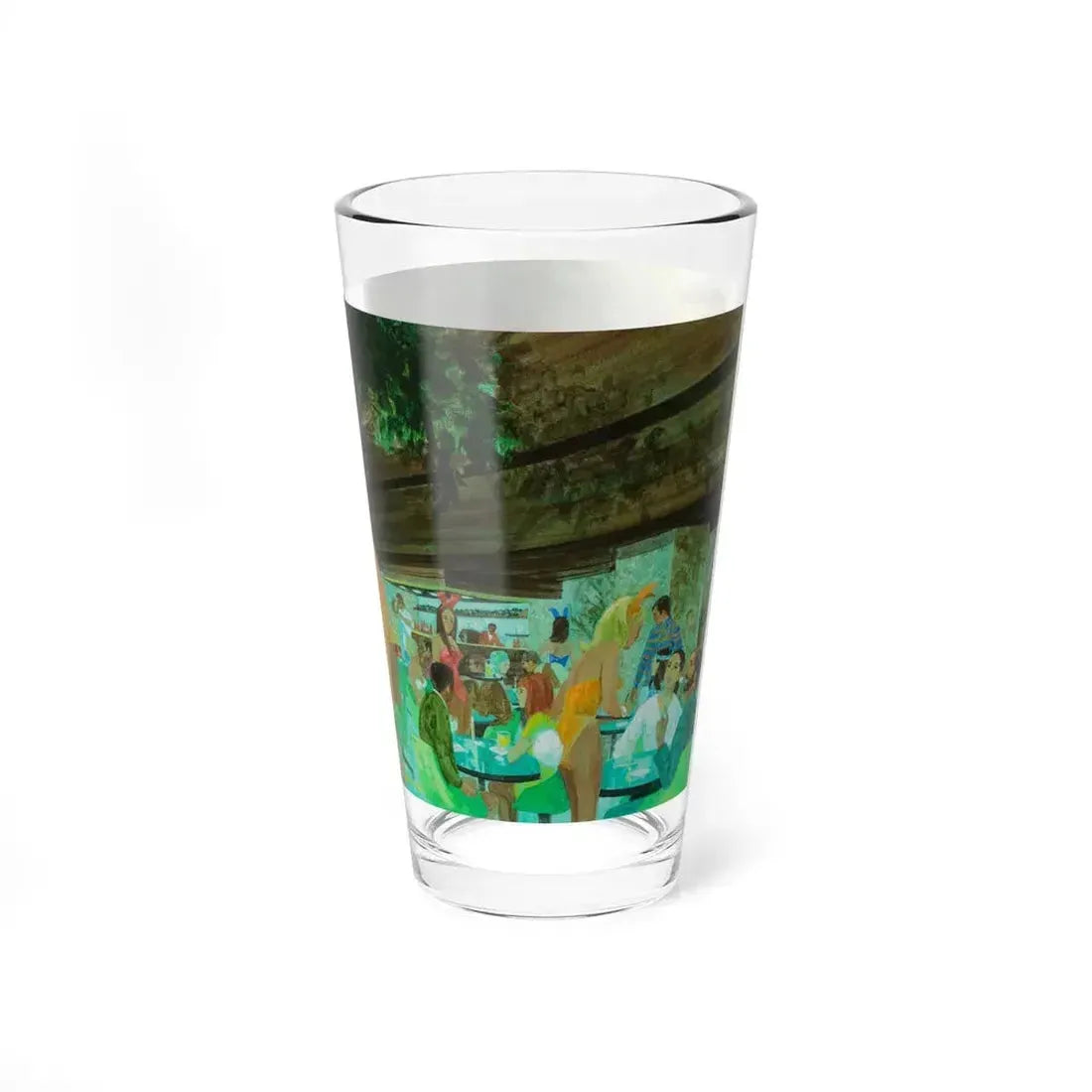 Advertising Illustration_2 (Magazine Illustration) Pint Glass 16oz - Go Mug Yourself