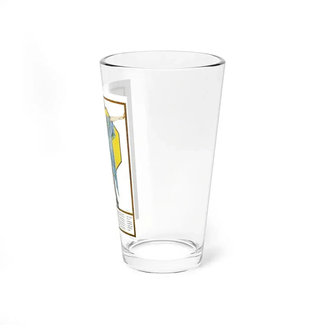 Advertisment for Holeproof Hosiery, Harper's Bazaar, March 1921 (Magazine Illustration) Pint Glass 16oz - Go Mug Yourself