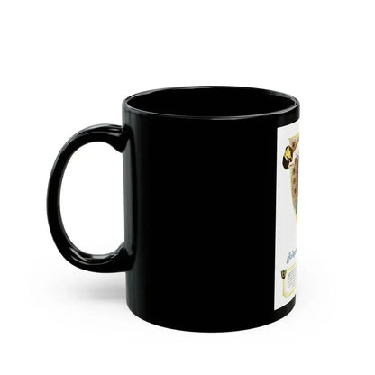 Advertisment for Holeproof Hosiery, Red Book, March 1923 - Black Coffee Mug - Go Mug Yourself