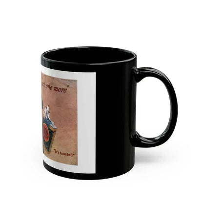 Advertisment for Lucky Strike, Bluebook Magazine backcover, November 1933 - Black Coffee Mug - Go Mug Yourself