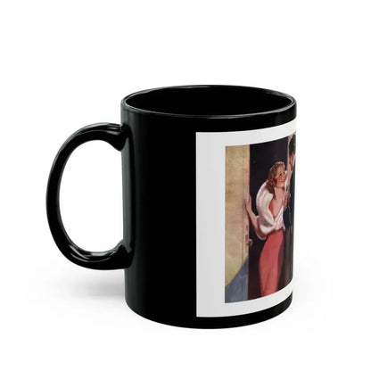 Advertisment for Lucky Strike, Bluebook Magazine backcover, November 1933 - Black Coffee Mug - Go Mug Yourself