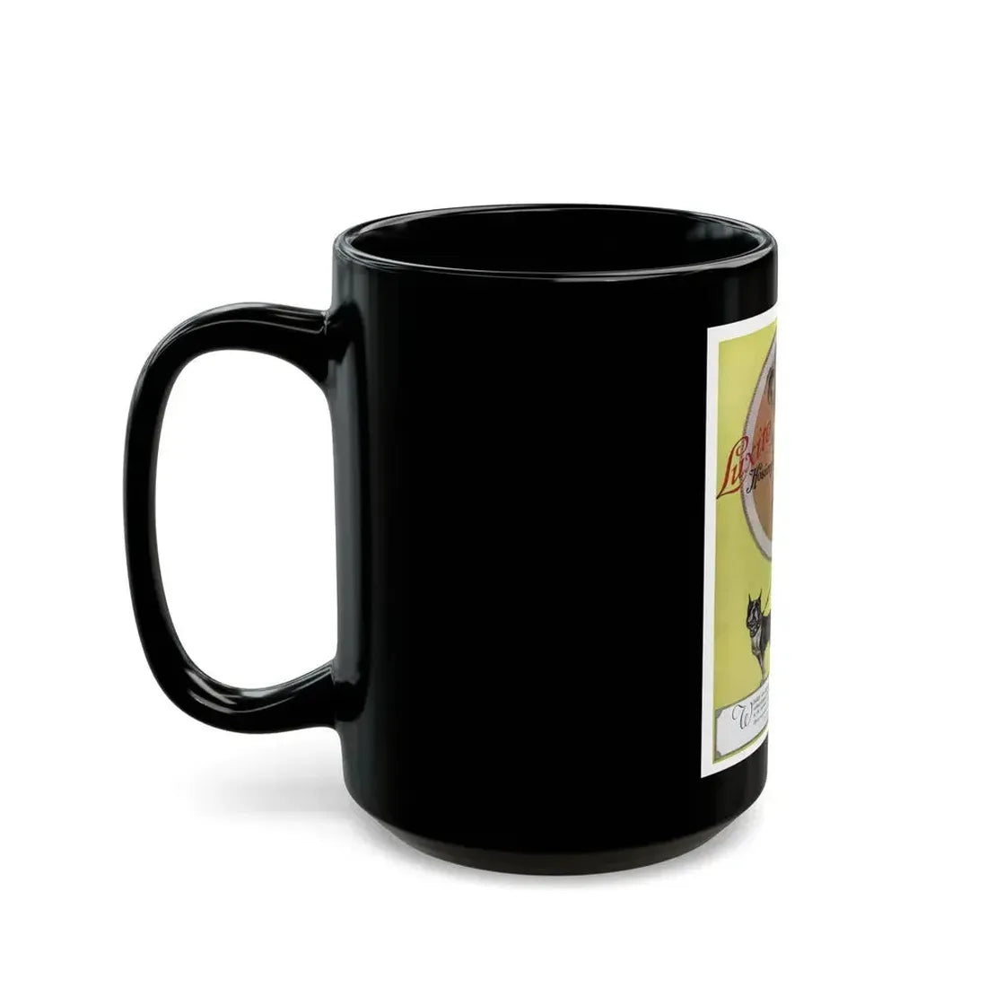 Advertisment for Luxite Hosiery, Harper's Bazaar, December 1922 - Black Coffee Mug - Go Mug Yourself