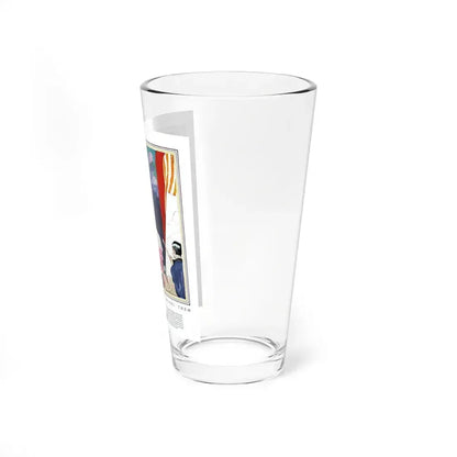 Advertisment for McCallum Hosiery, Harper's Bazaar, April 1925 (Magazine Illustration) Pint Glass 16oz - Go Mug Yourself