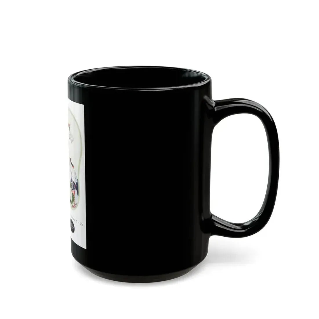 Advertisment for McCallum Hosiery, Harper's Bazaar, December 1923 - Black Coffee Mug - Go Mug Yourself