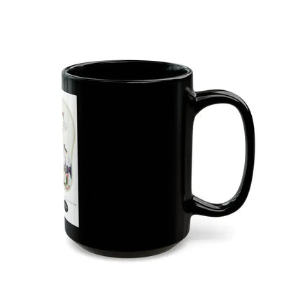 Advertisment for McCallum Hosiery, Harper's Bazaar, December 1923 - Black Coffee Mug - Go Mug Yourself