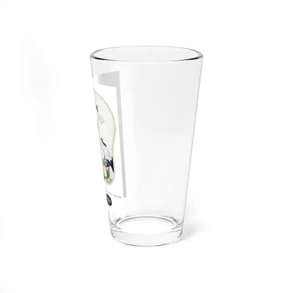 Advertisment for McCallum Hosiery, Harper's Bazaar, December 1923 (Magazine Illustration) Pint Glass 16oz - Go Mug Yourself