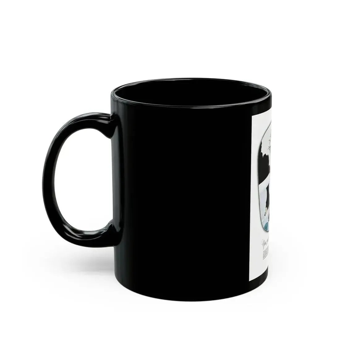 Advertisment for McCallum Hosiery, Harper's Bazaar, July 1923 - Black Coffee Mug - Go Mug Yourself