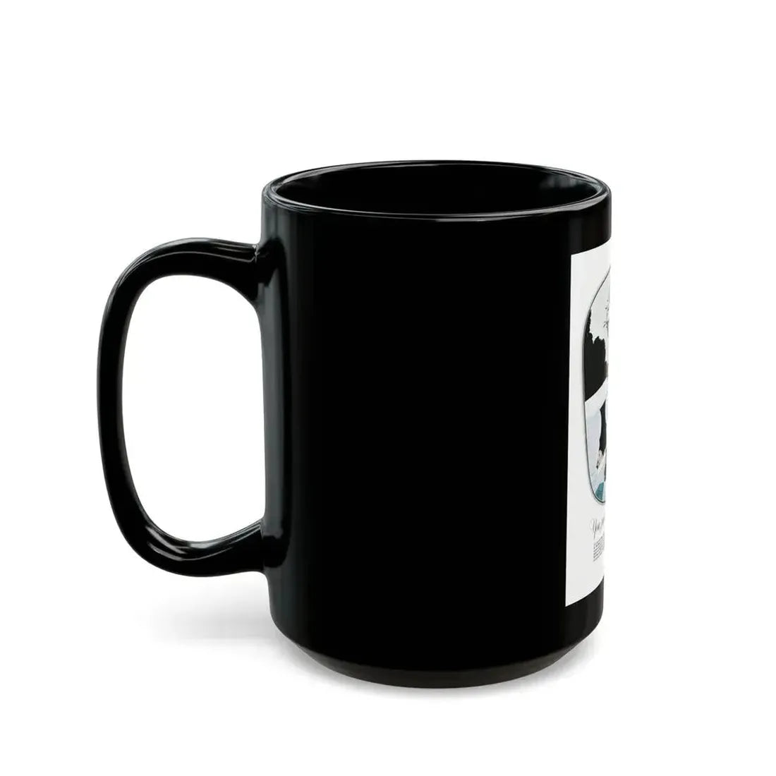 Advertisment for McCallum Hosiery, Harper's Bazaar, July 1923 - Black Coffee Mug - Go Mug Yourself