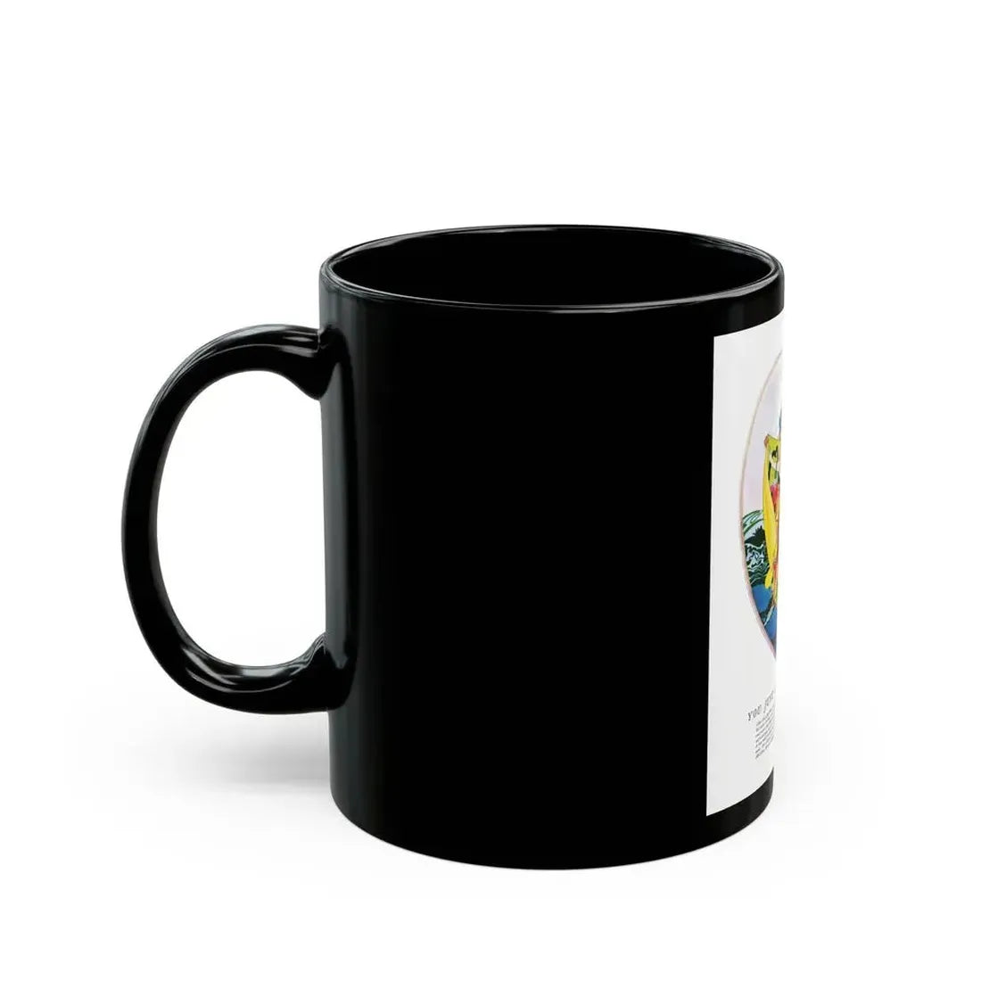 Advertisment for McCallum Hosiery, Harper's Bazaar, July 1924 - Black Coffee Mug - Go Mug Yourself