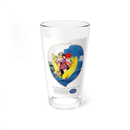 Advertisment for McCallum Hosiery, Harper's Bazaar, July 1924 (Magazine Illustration) Pint Glass 16oz 16oz - Go Mug Yourself