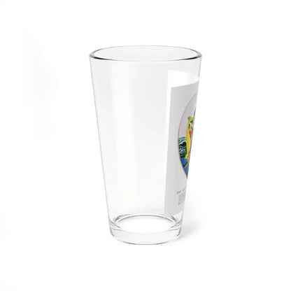 Advertisment for McCallum Hosiery, Harper's Bazaar, July 1924 (Magazine Illustration) Pint Glass 16oz - Go Mug Yourself